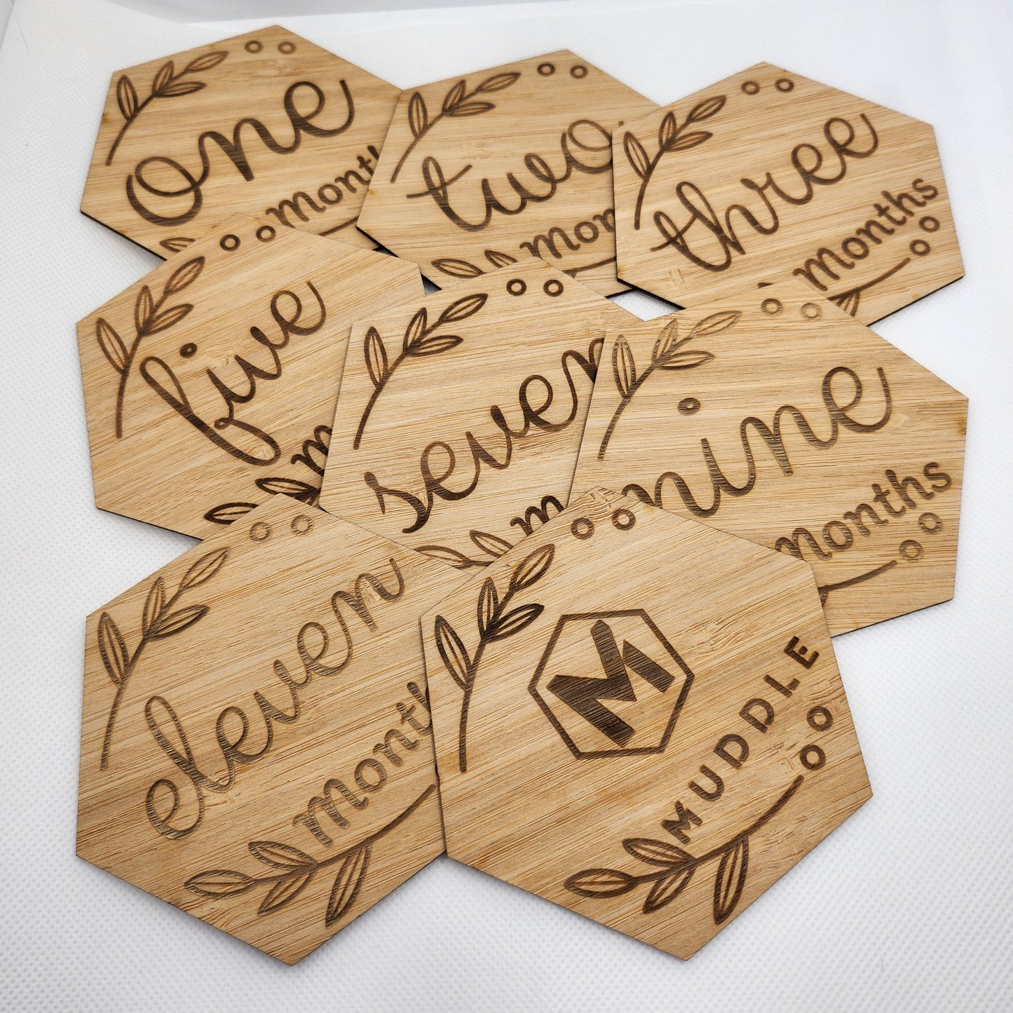 Newborn Milestone Tiles