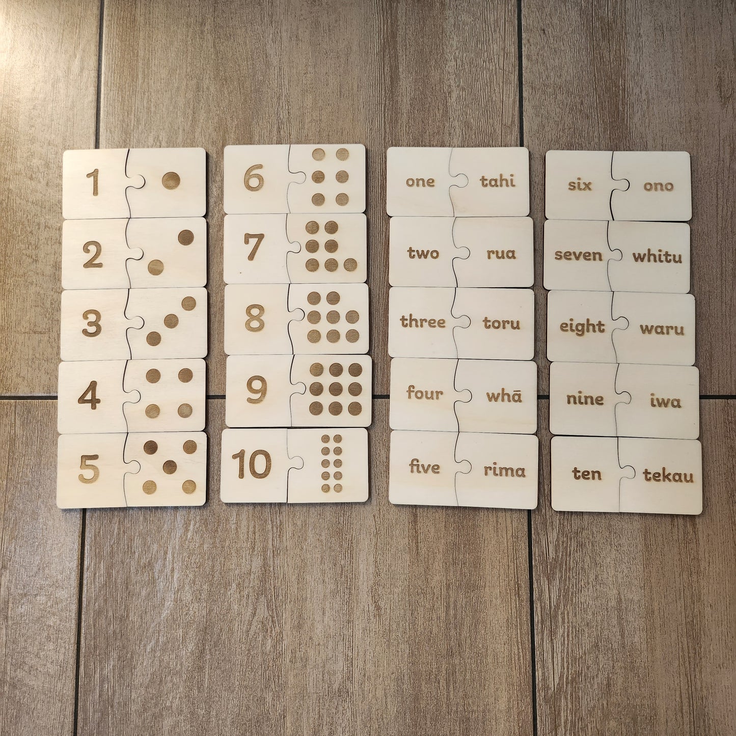 Number Matching Tiles