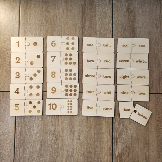 Number Matching Tiles