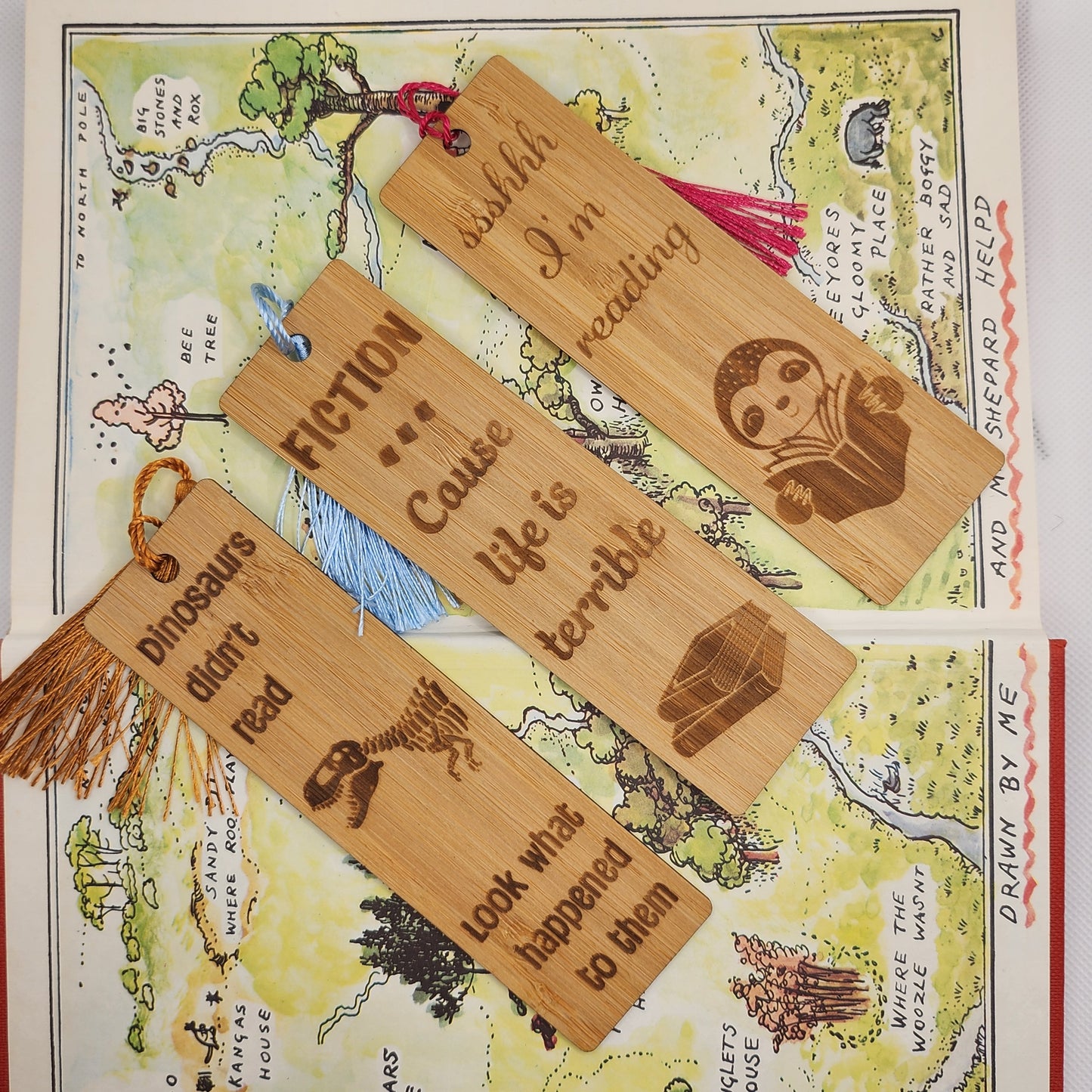 Shhh Reading Bookmark