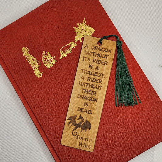 Fourth Wing Bookmark