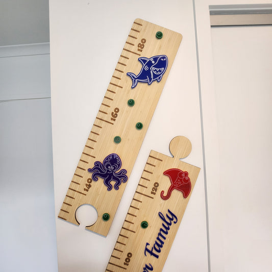 Under the Sea Puzzle Height Chart