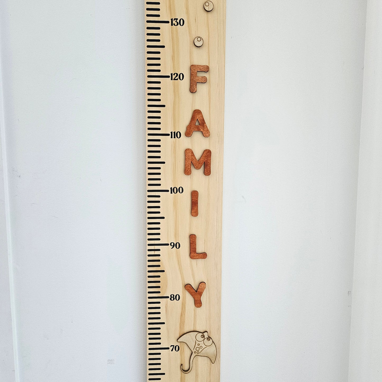 Under The Sea Wooden Height Chart