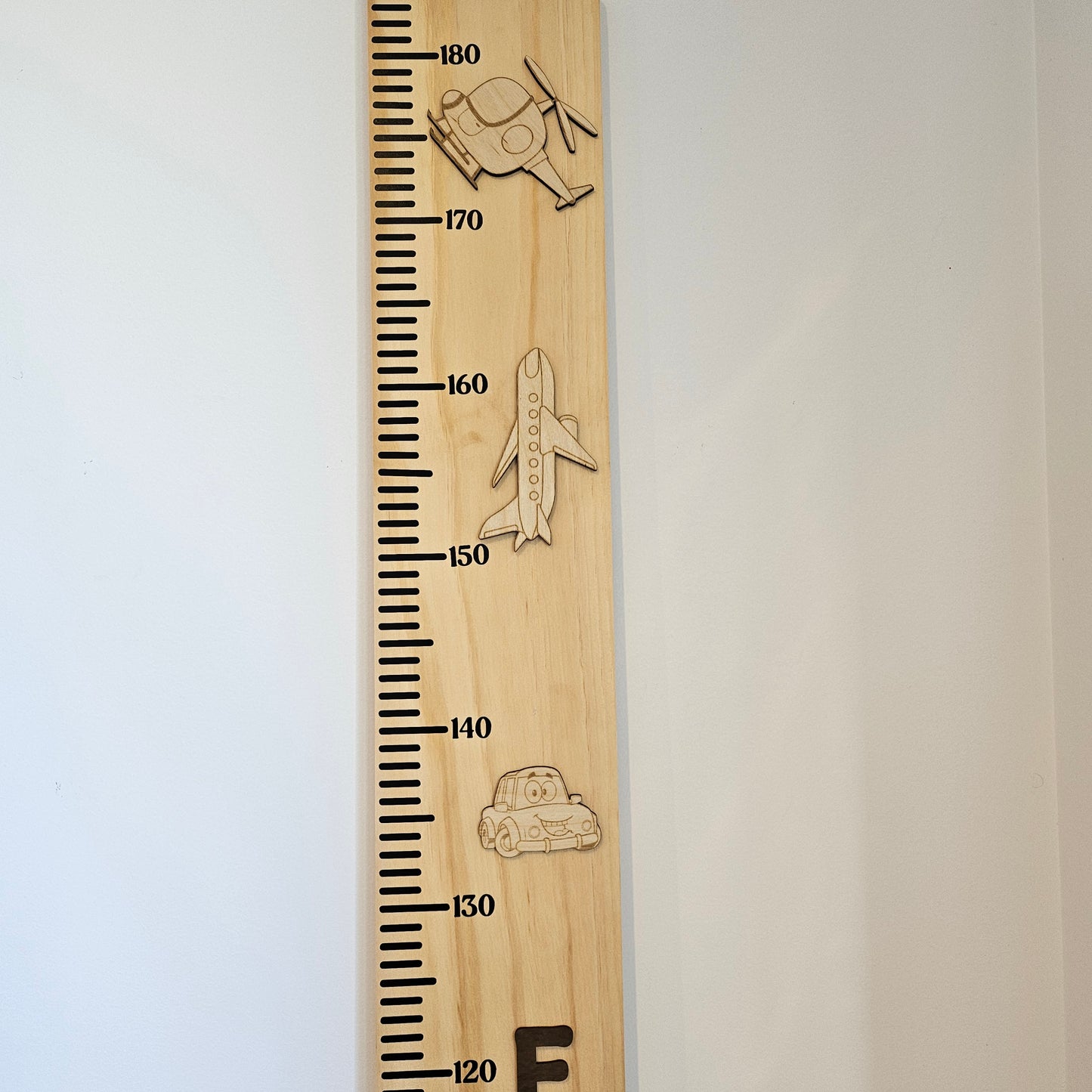 Transport Wooden Height Chart