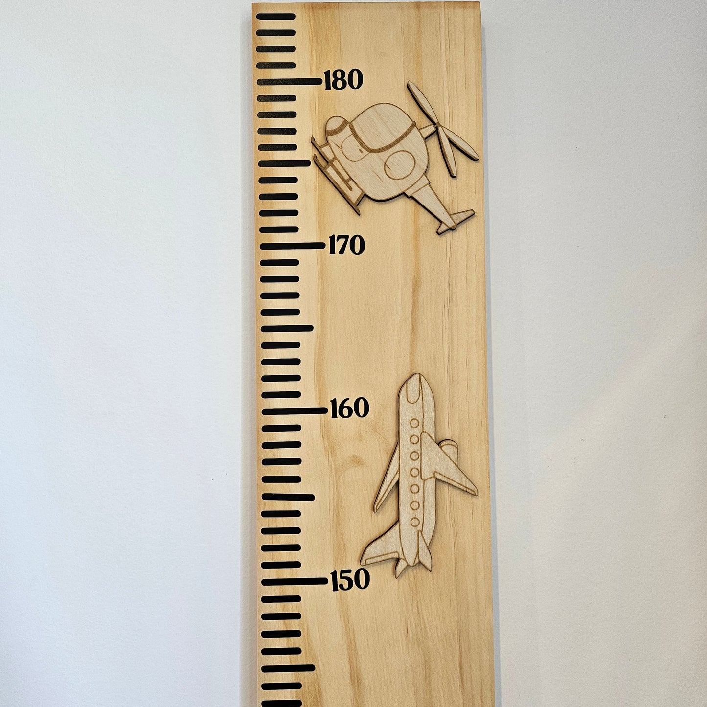 Transport Wooden Height Chart
