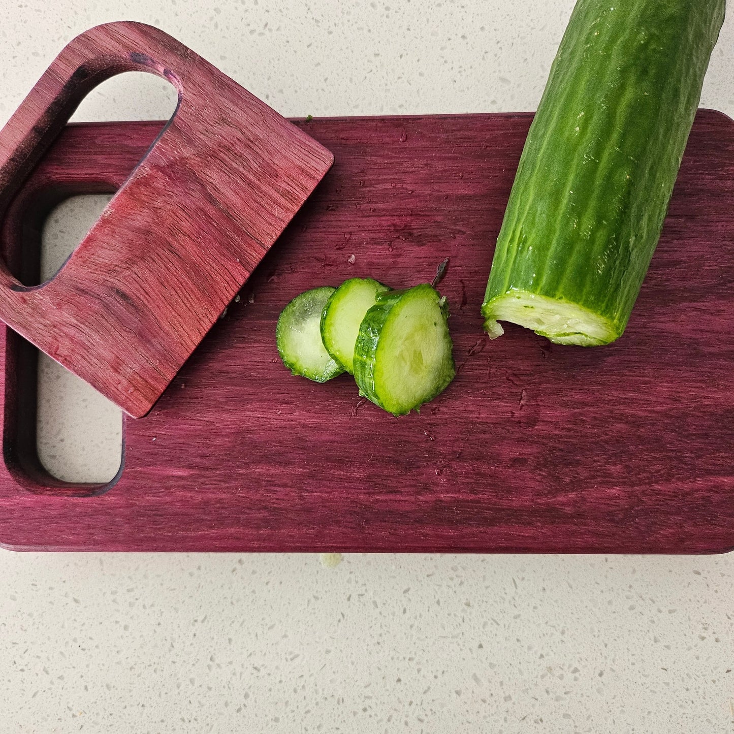 Children's Wooden Chopping Board and Knife