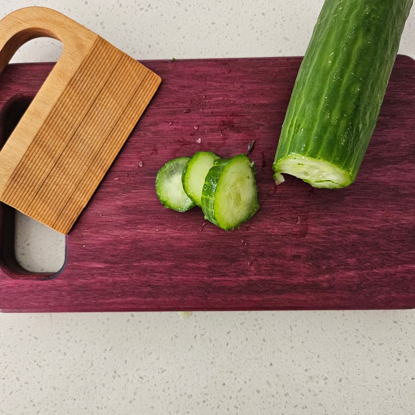 Children's Wooden Chopping Board and Knife
