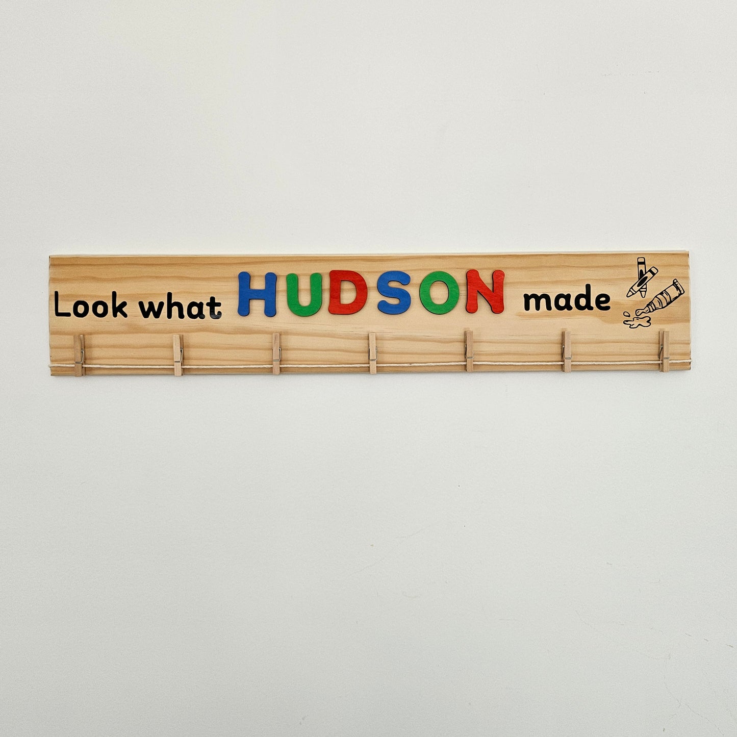 Look What I Made Sign Customisable
