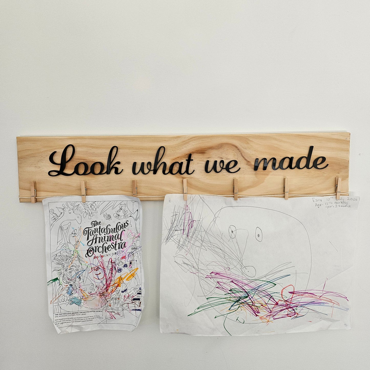 Look What I / We Made Sign