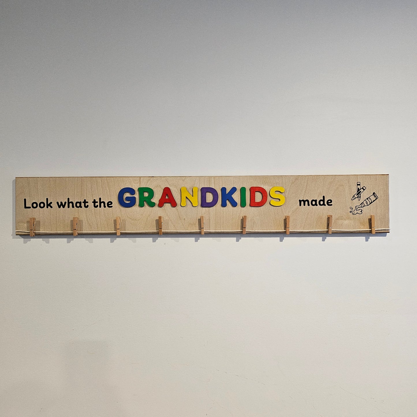 Look what the Grandkids made