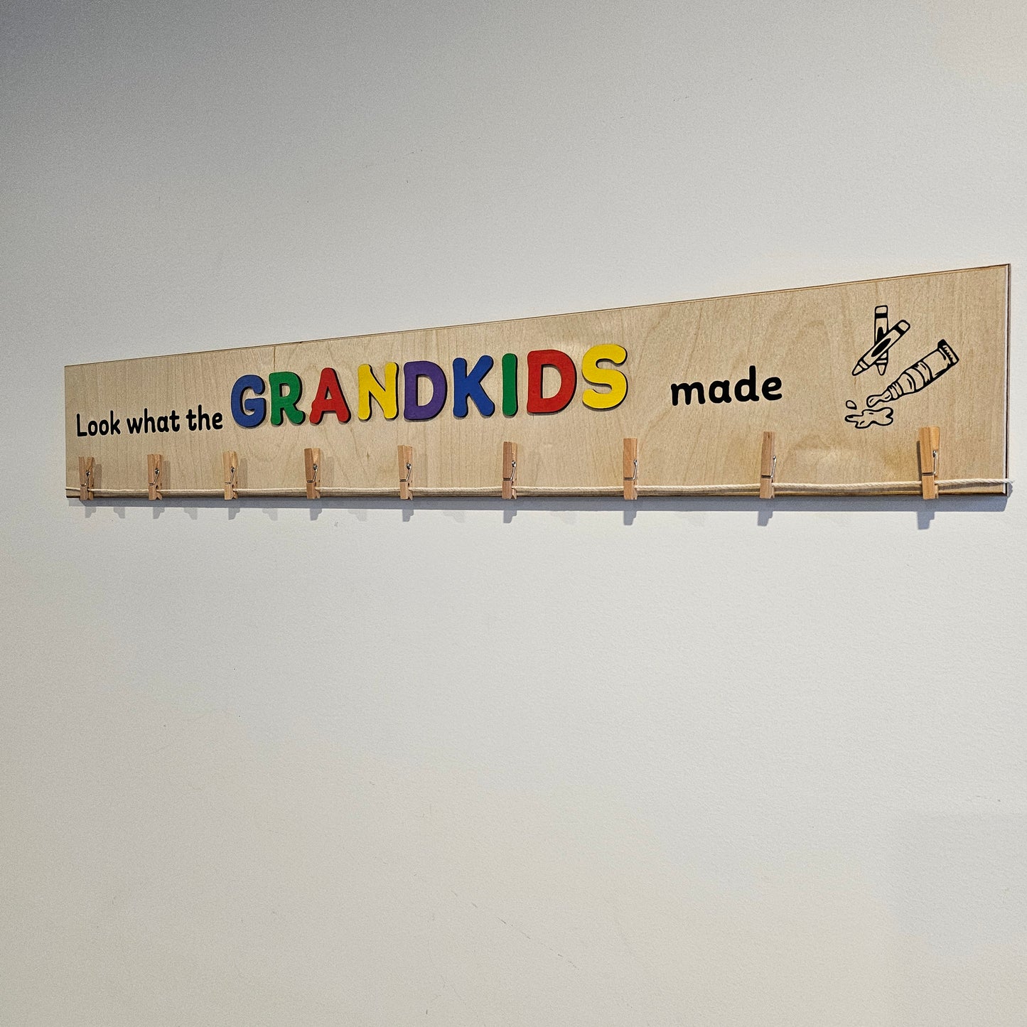 Look what the Grandkids made