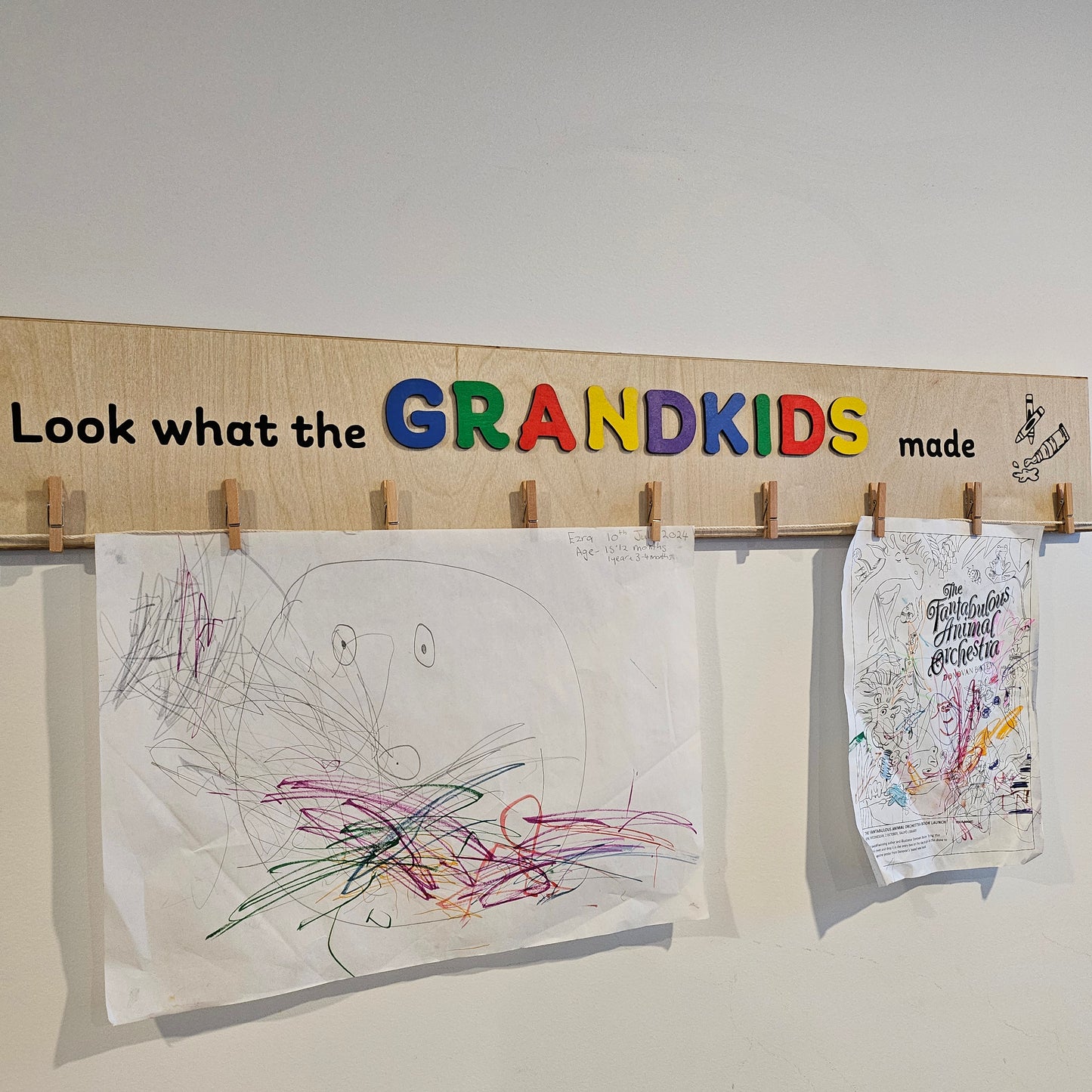 Look what the Grandkids made