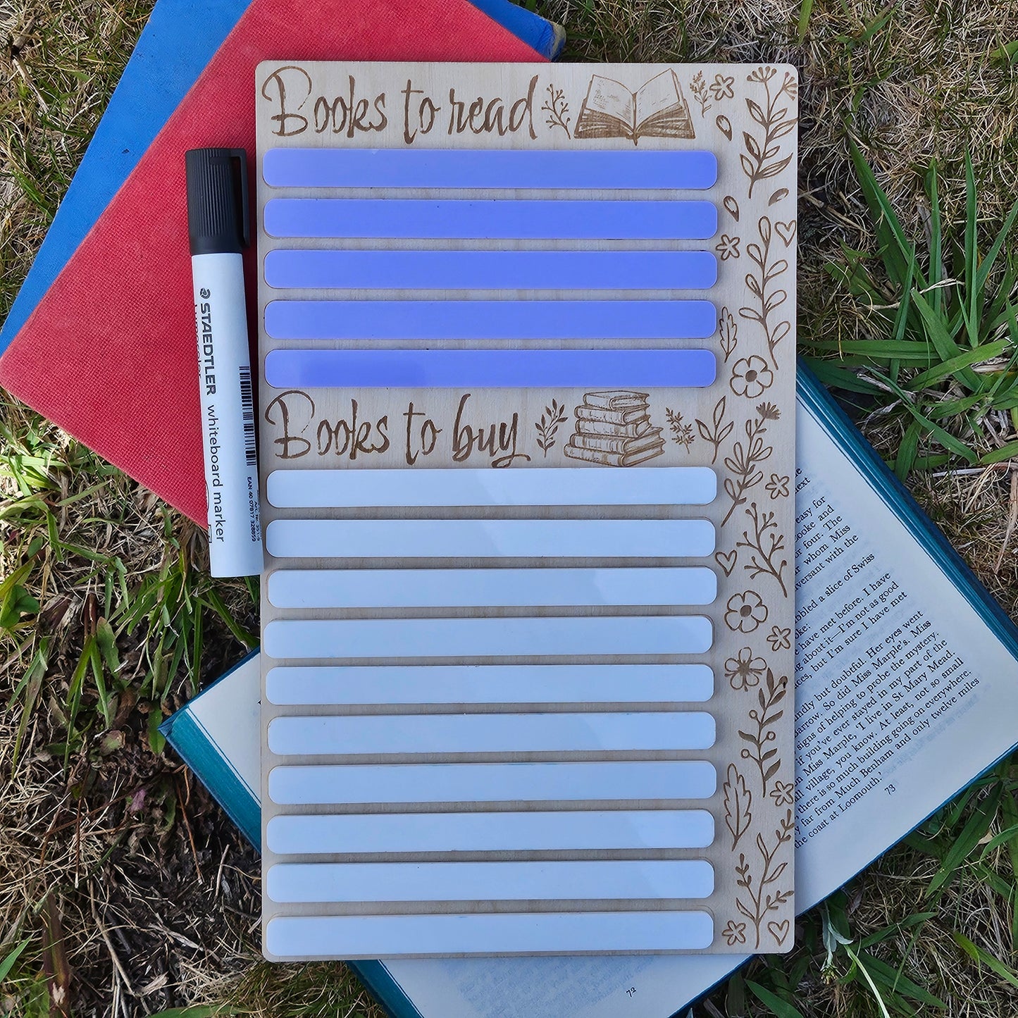 Wooden Magnetic Books List
