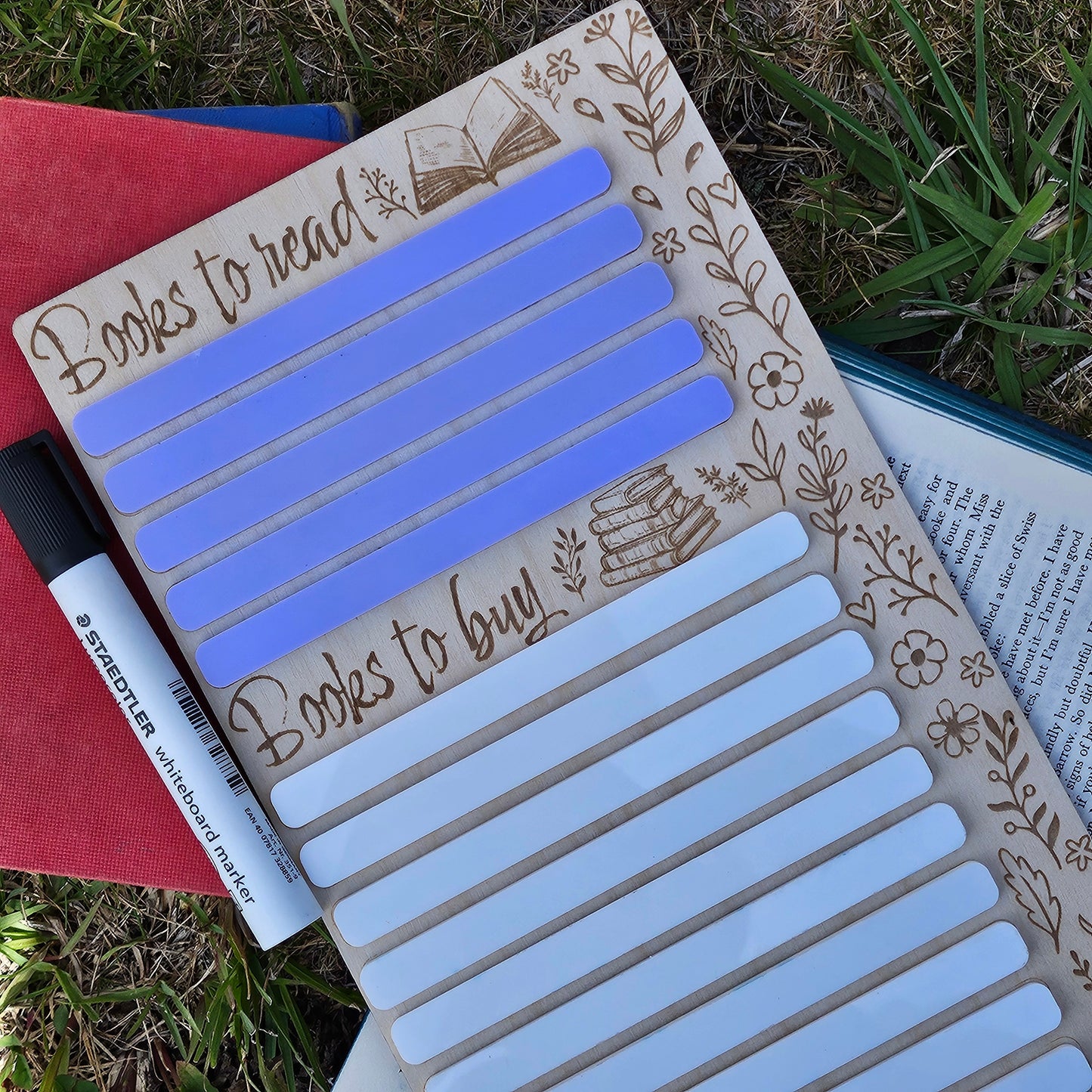 Wooden Magnetic Books List