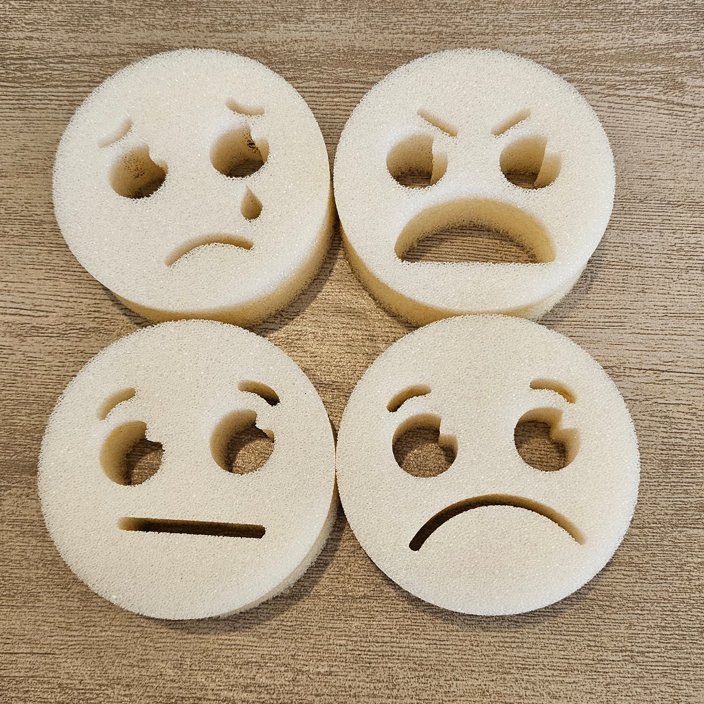 Emotion Faces Foam Shape Set