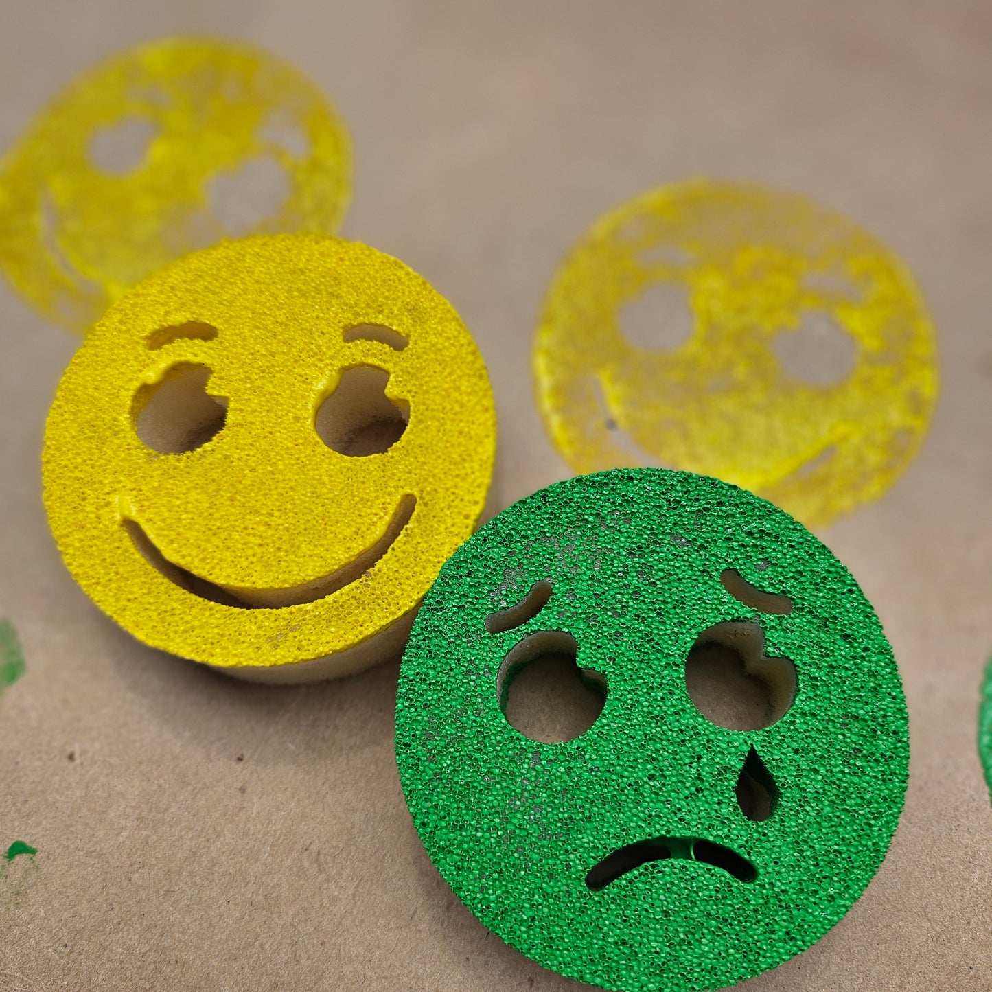 Emotion Faces Foam Shape Set