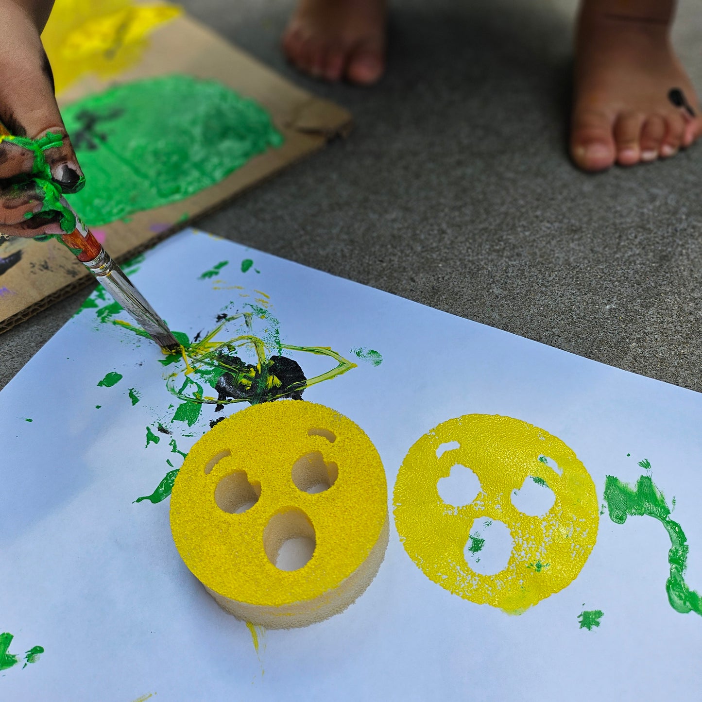 Emotion Faces Foam Shape Set