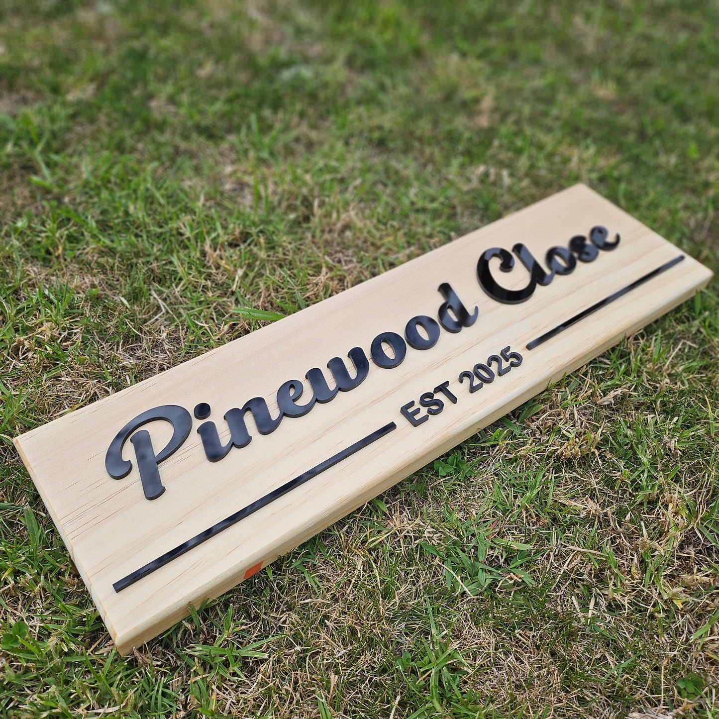 Custom Name Sign
