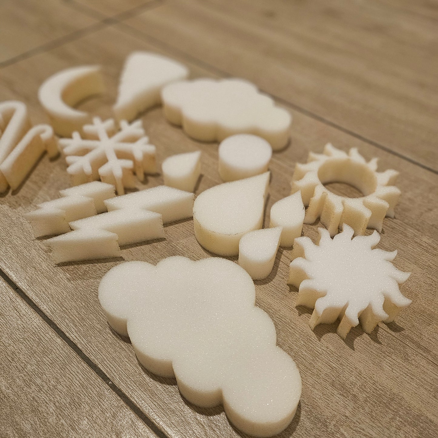 Weather Foam Shapes Set