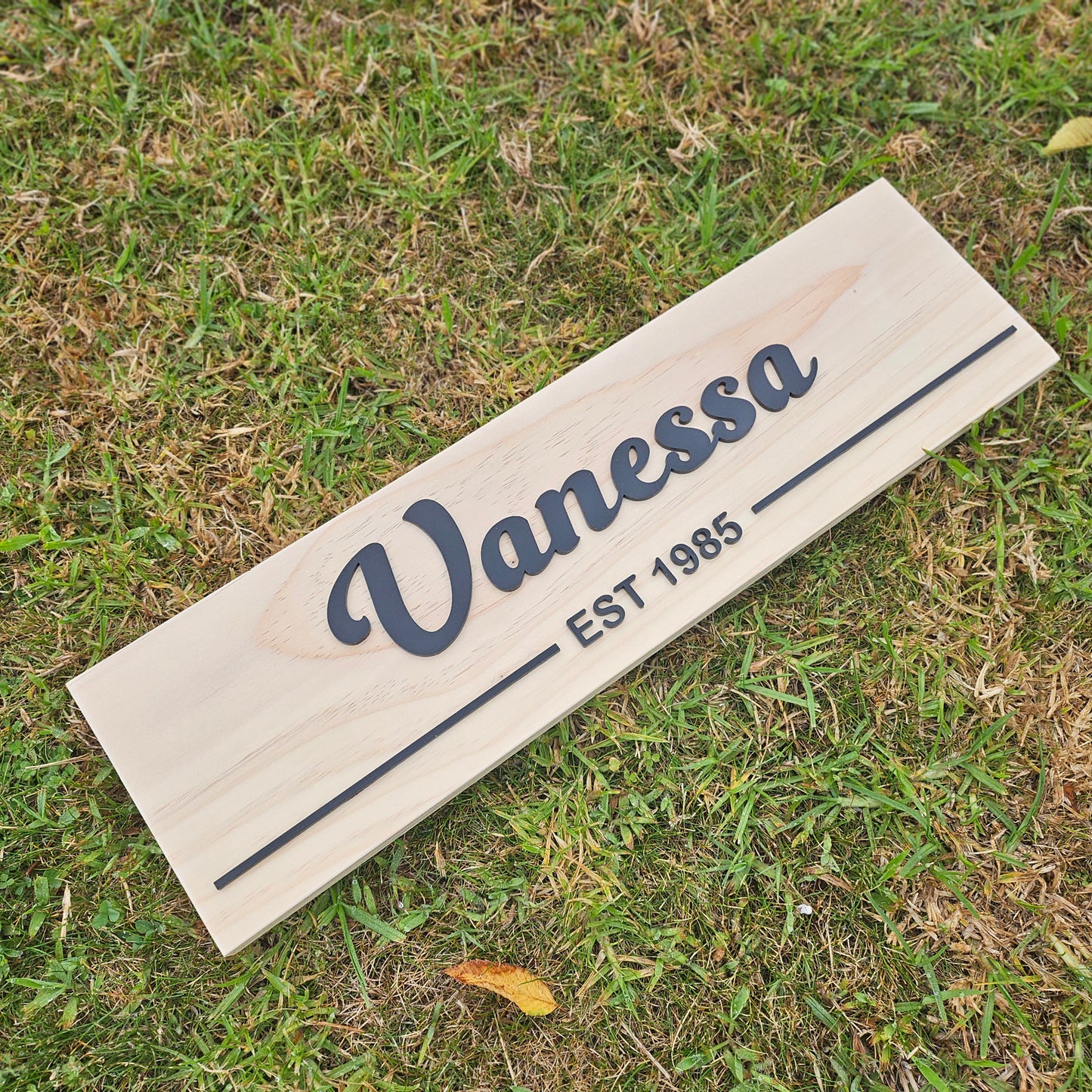 Custom Name Sign