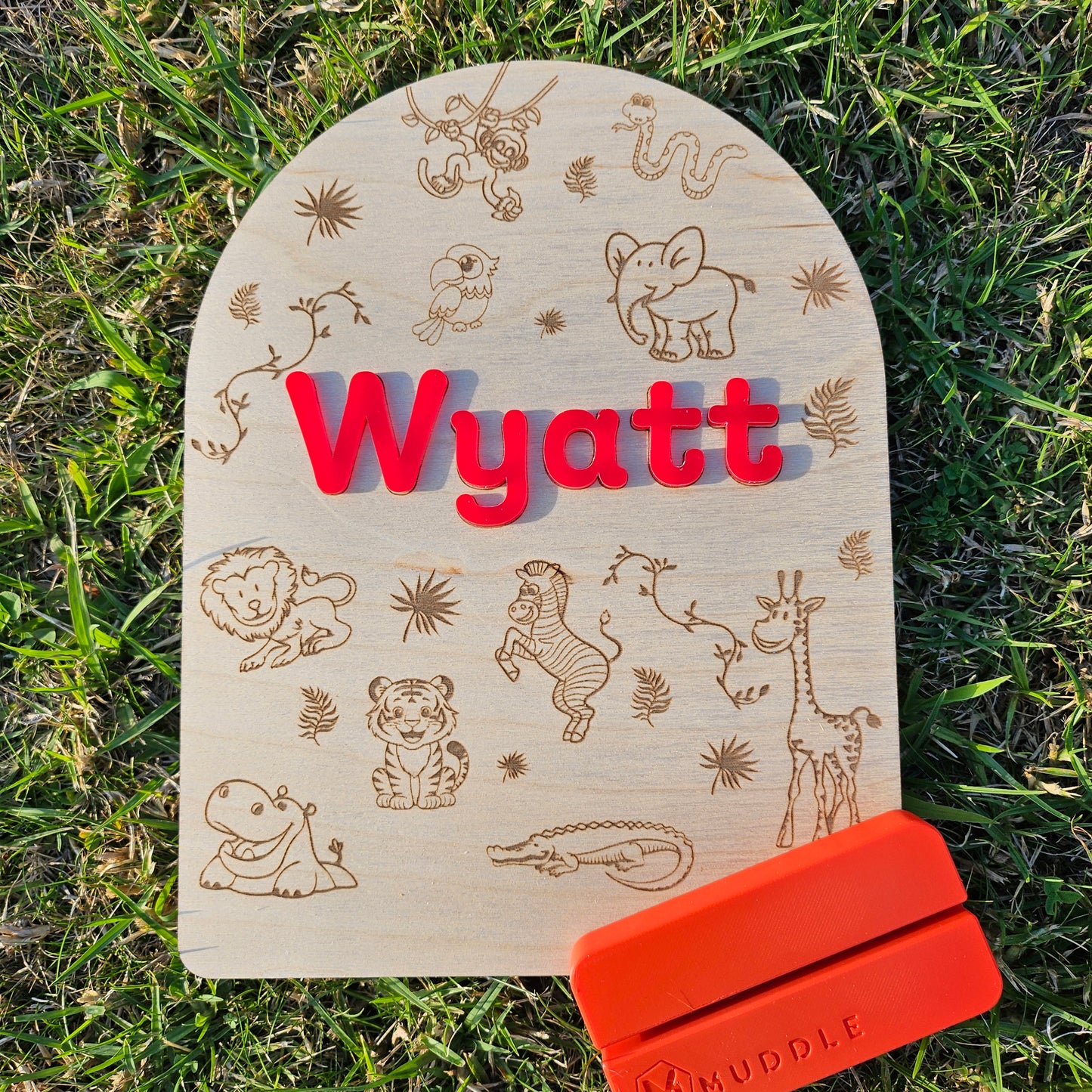 Personalised Baby/Birth Plaque