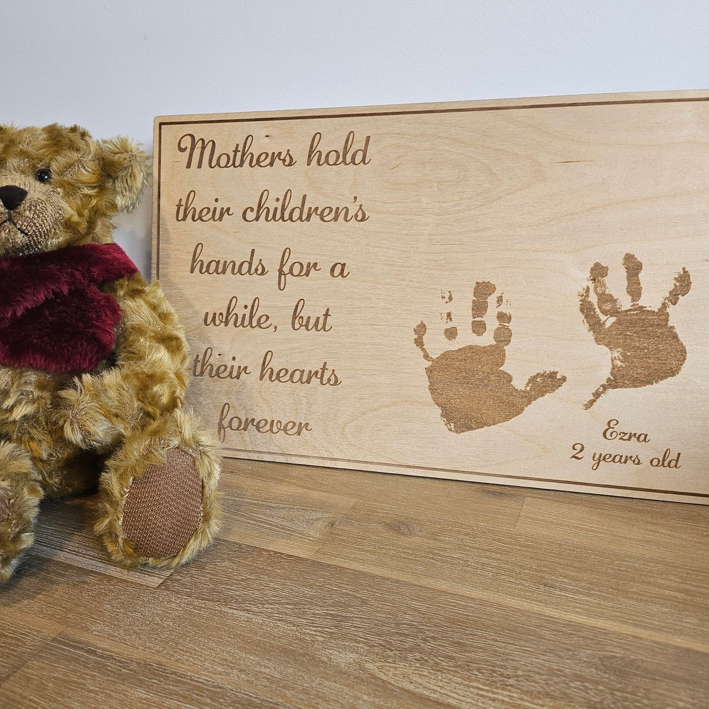 Personalised Hand Print Sign