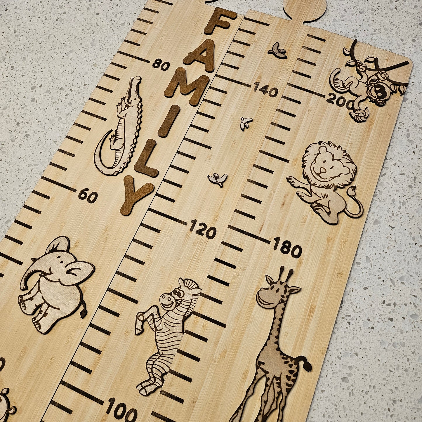 Jungle Puzzle Height Chart