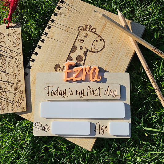 Personalised First/Last Days Signs