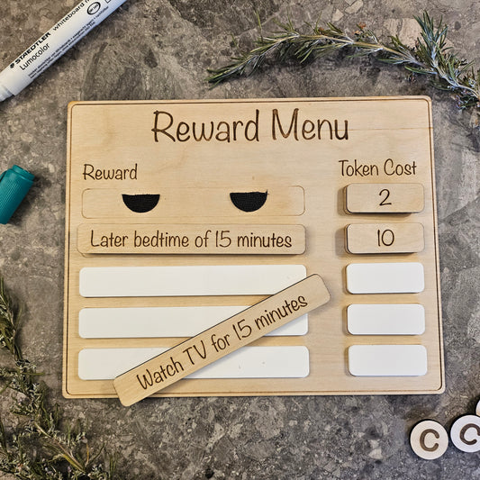 Reward Menu