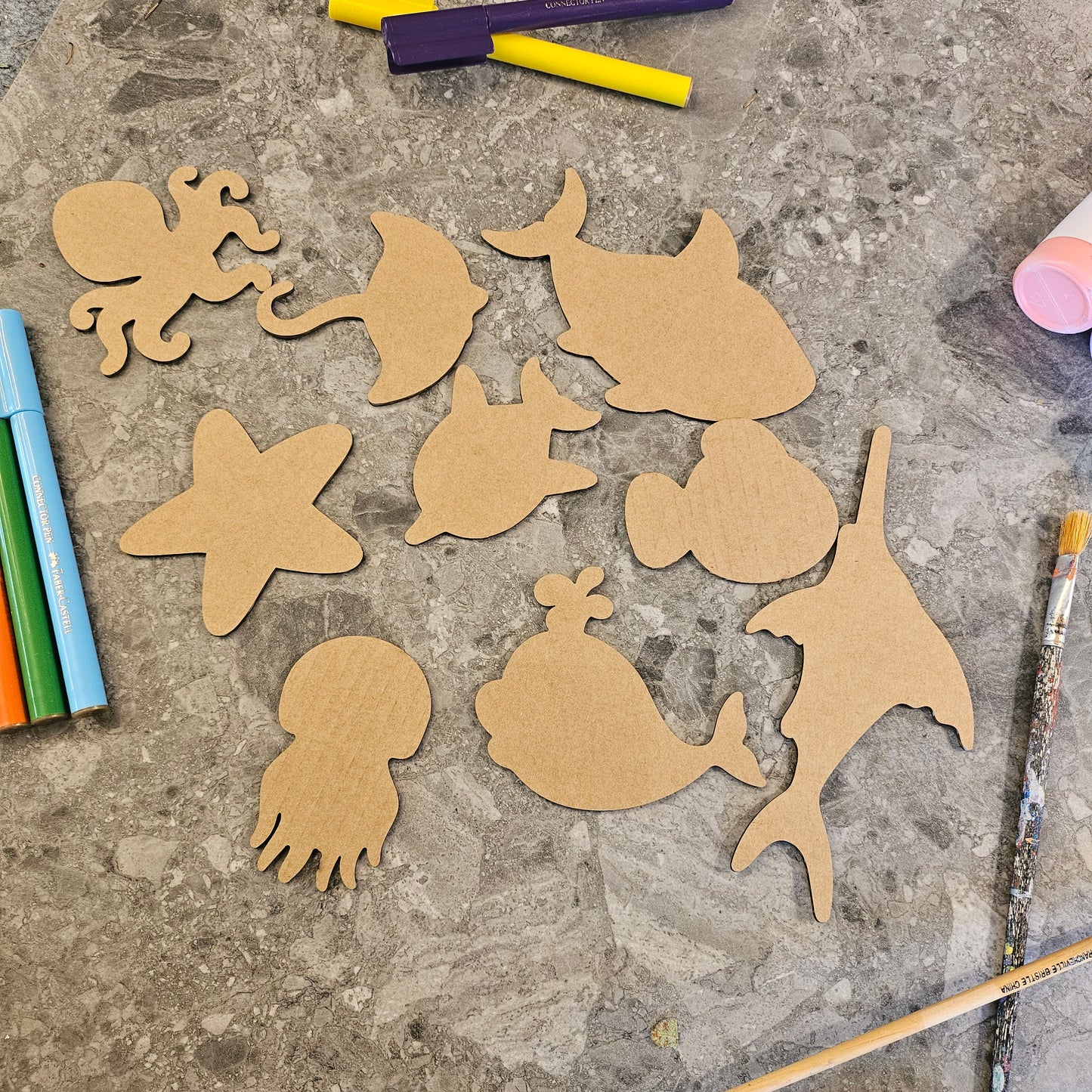 Under the Sea Shapes