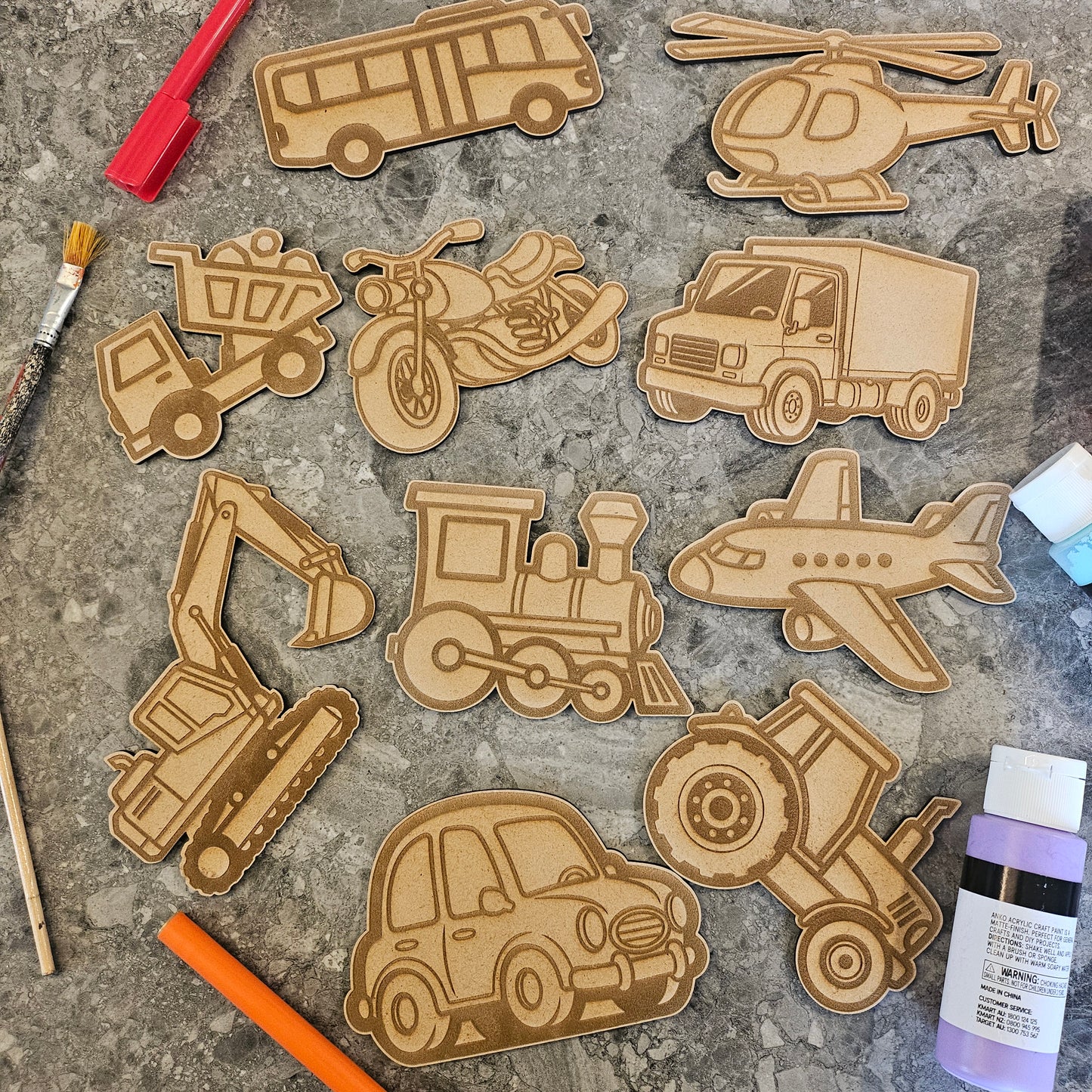 Transport Shapes