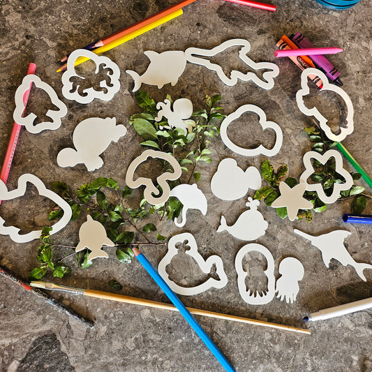 Under the Sea Stencils Set