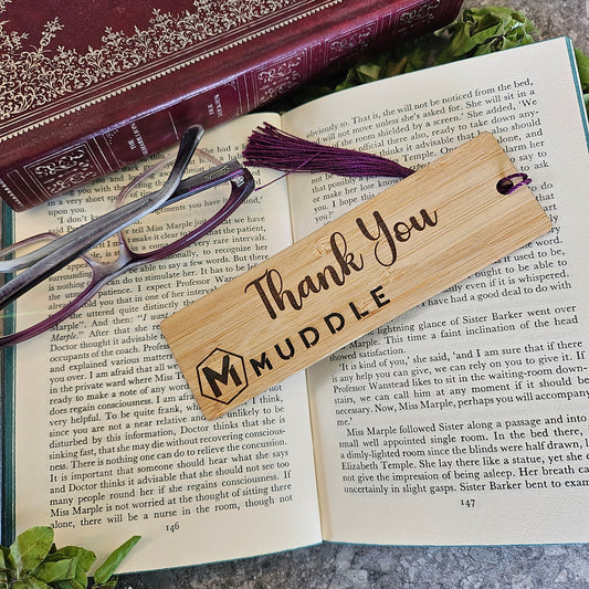 Custom Business Wooden Bookmark