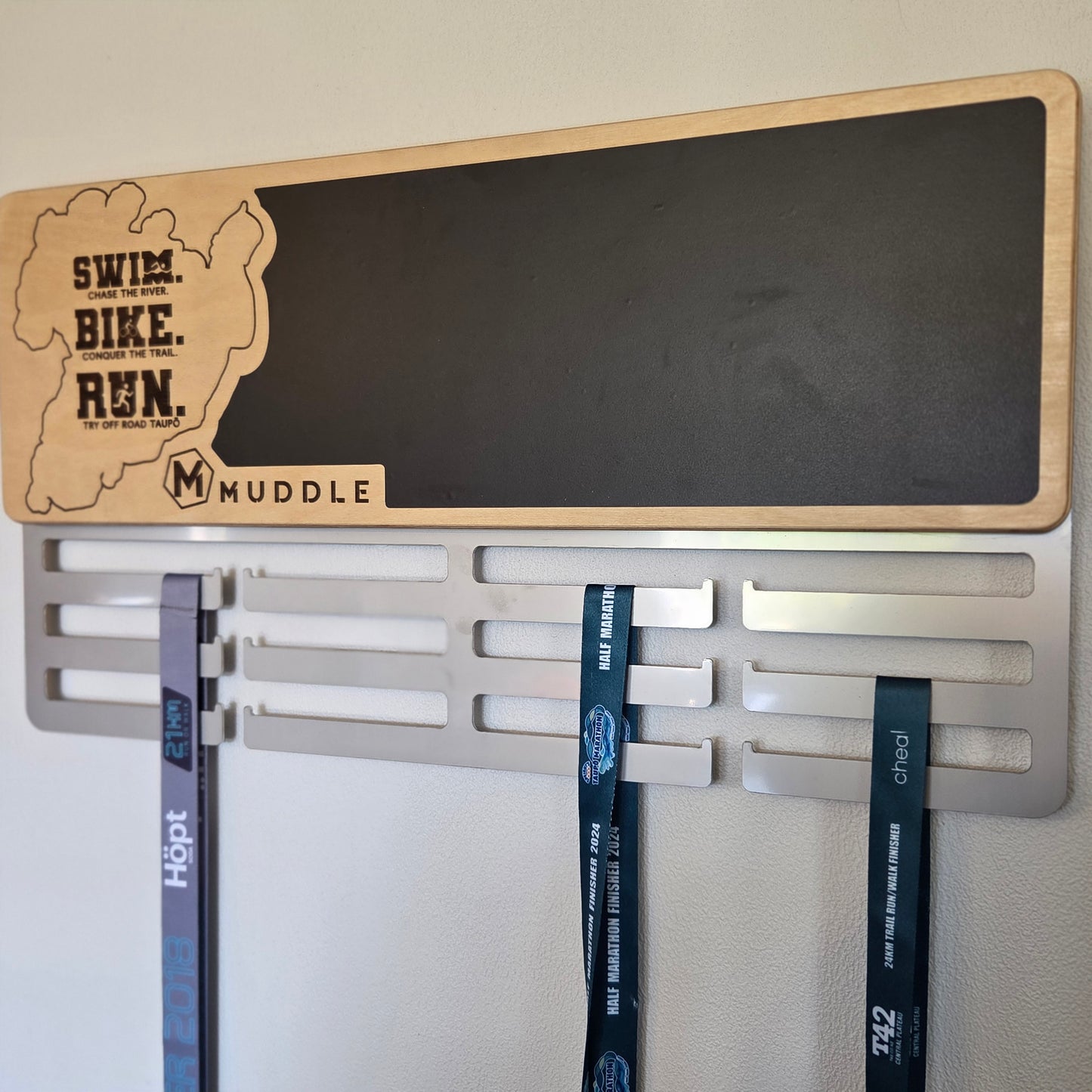 Wooden Customisable Medal Hanger