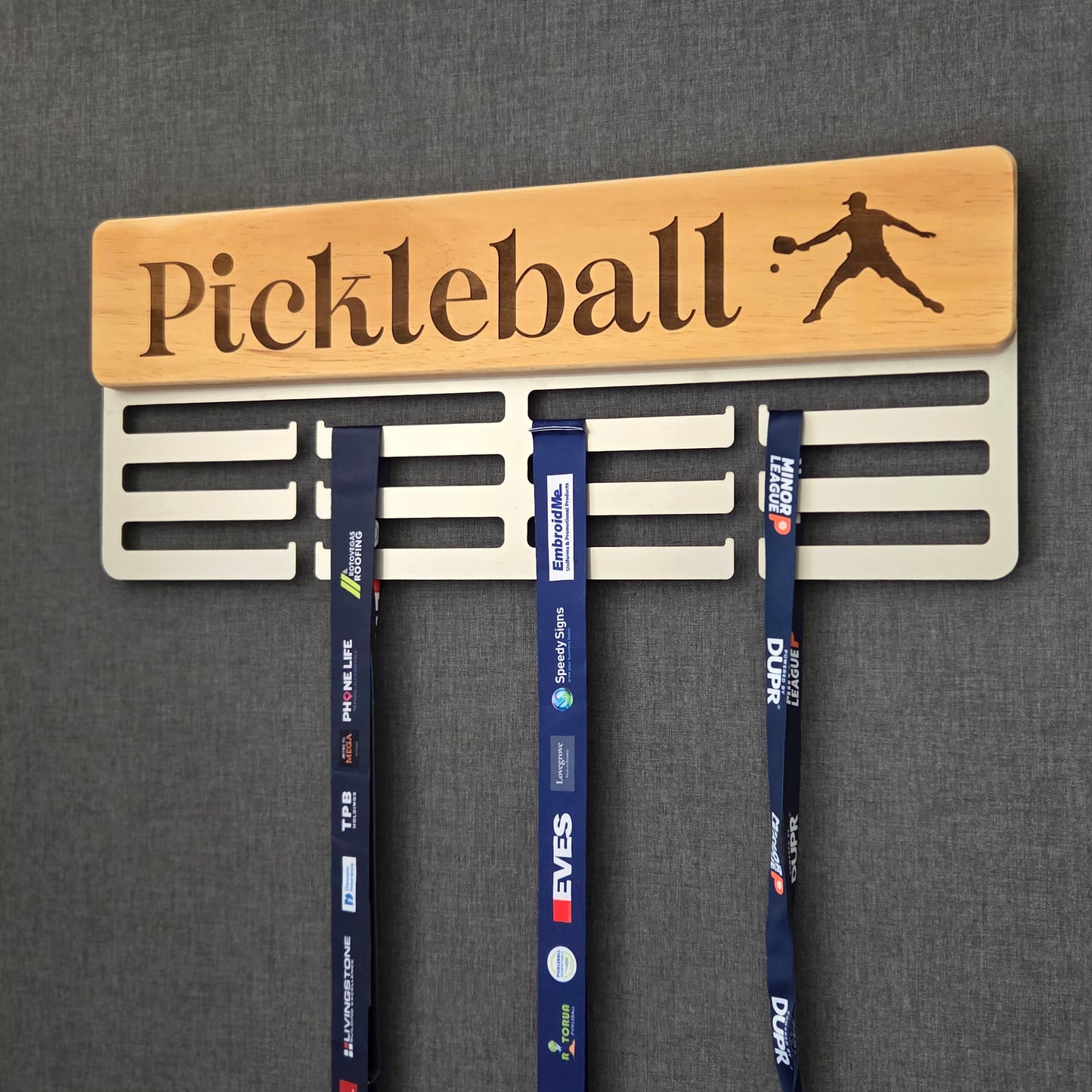 Pine Customisable Sport Medal Hanger
