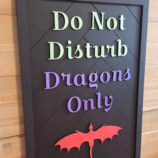 Herringbone Pattern Customisable Sign