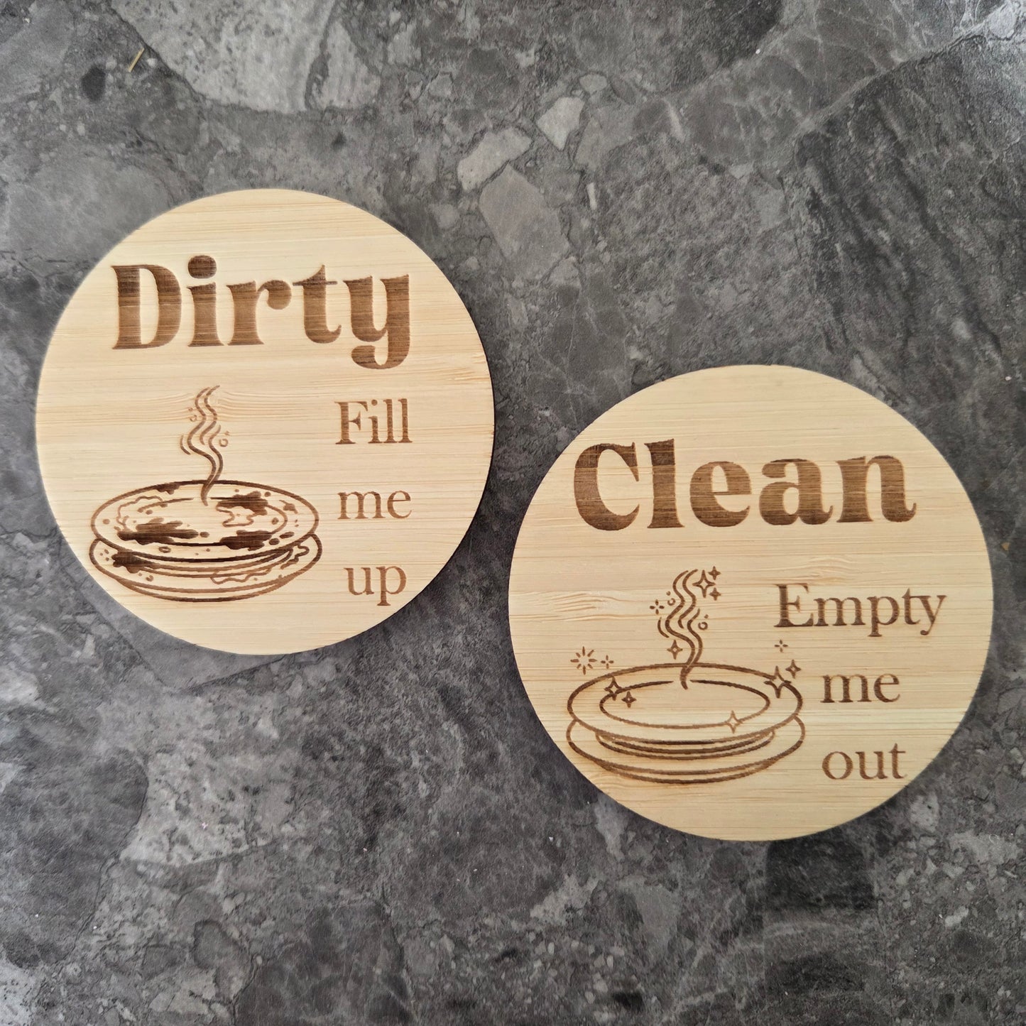 Clean and Dirty Magnet Set