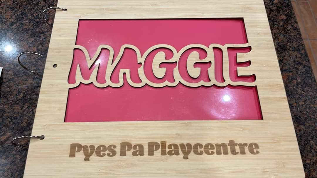 Personalised Wooden Scrapbook