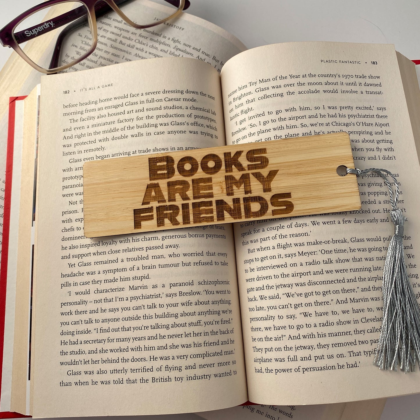 Books Are My Friends Bookmark