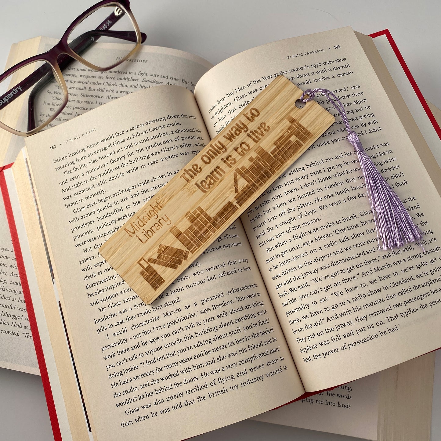 Midnight Library Bookmark