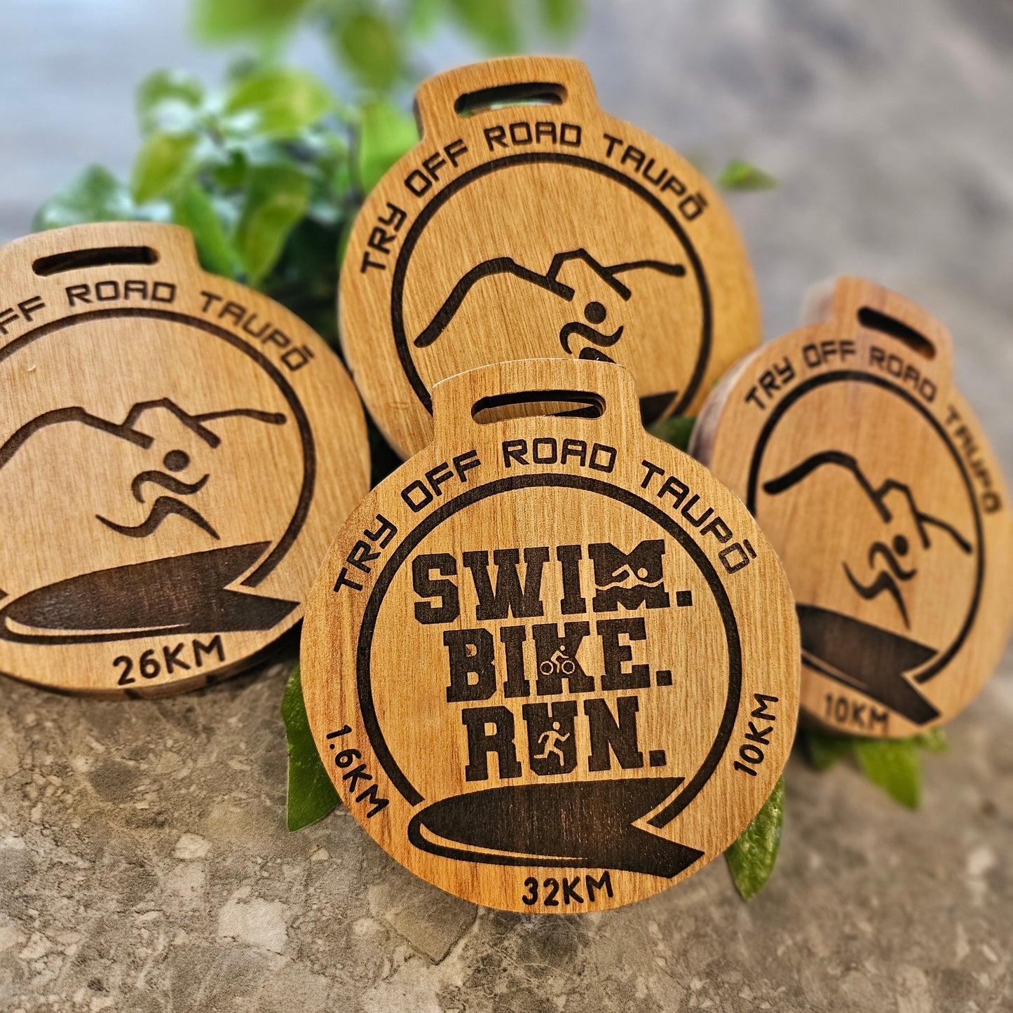 Customisable Rimu Medals