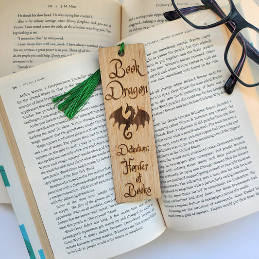 Book Dragon Bookmark