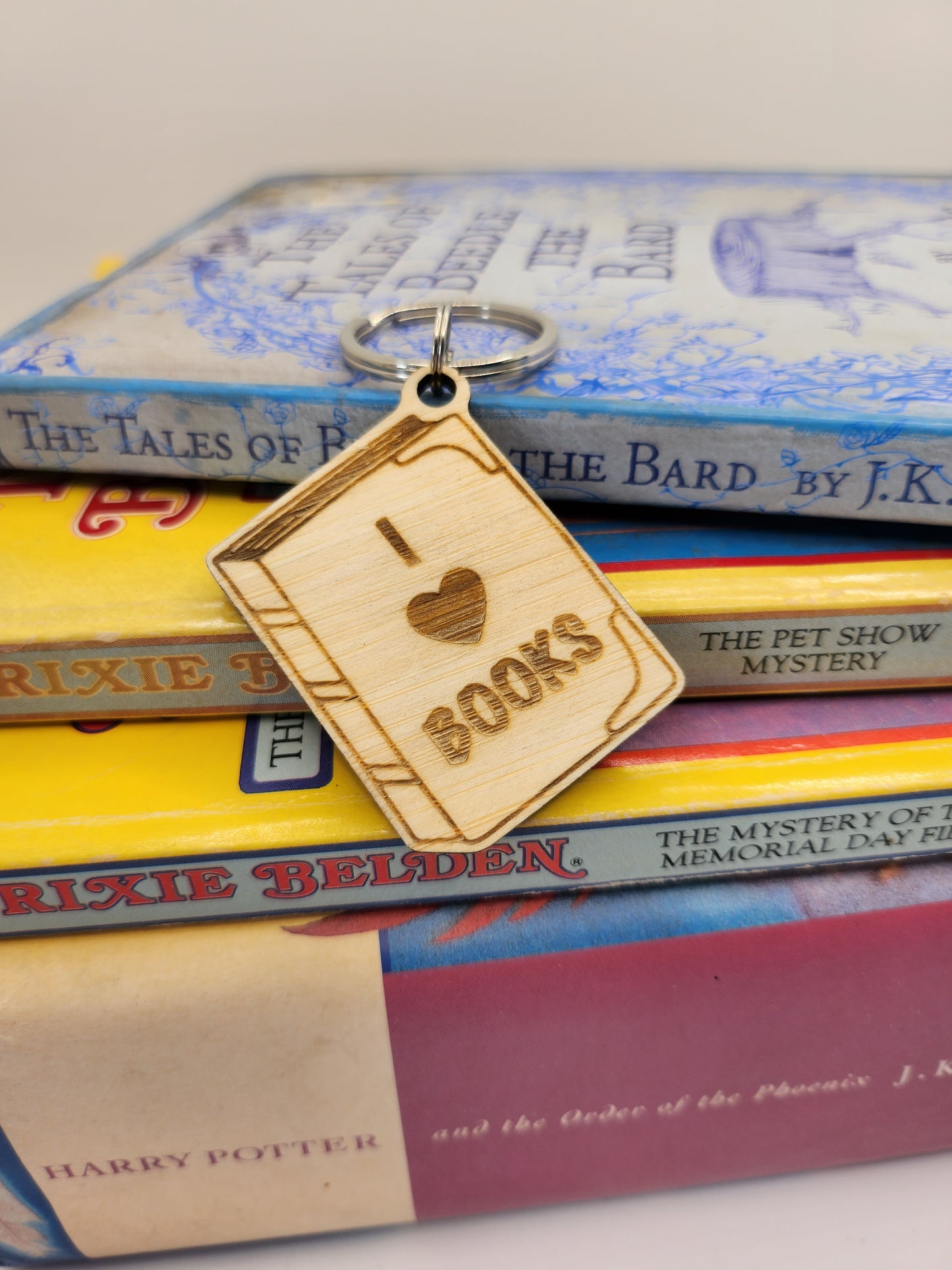 I love Books Keyring