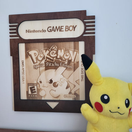 Pokemon Cartridge Wall Hangings