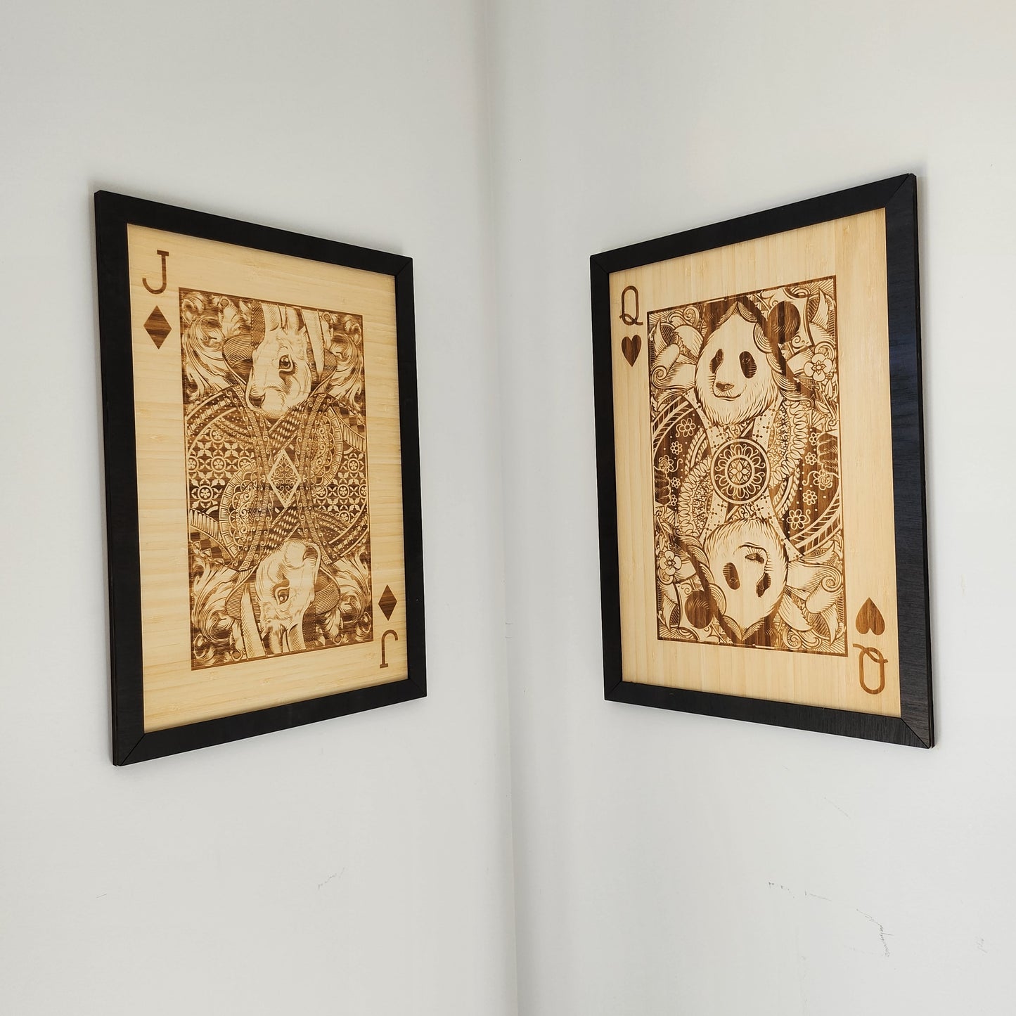 Playing Card Wall Hangings
