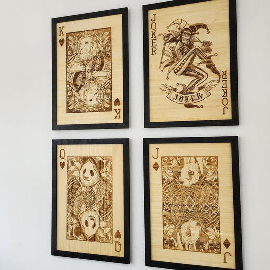 Playing Card Wall Hangings