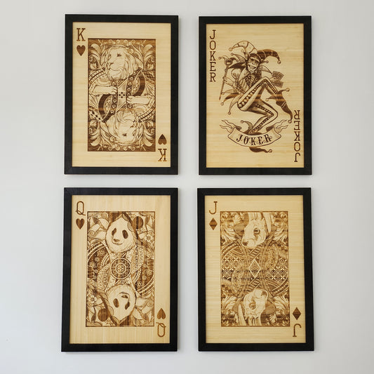 Playing Card Wall Hangings