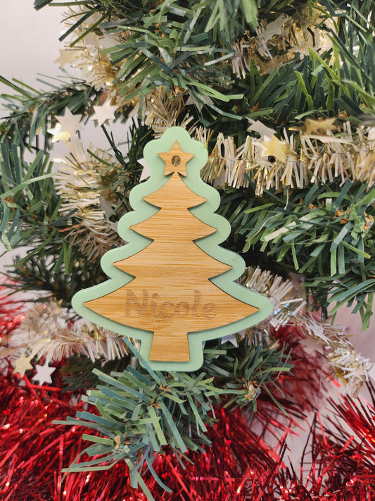 Personalised Christmas Tree Decoration