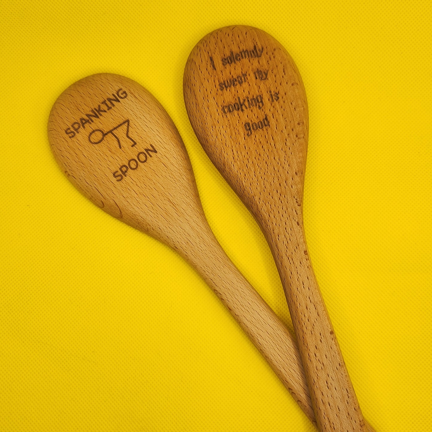 Wooden Spoons with Sayings