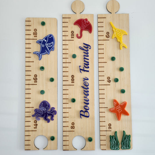 Under the Sea Puzzle Height Chart